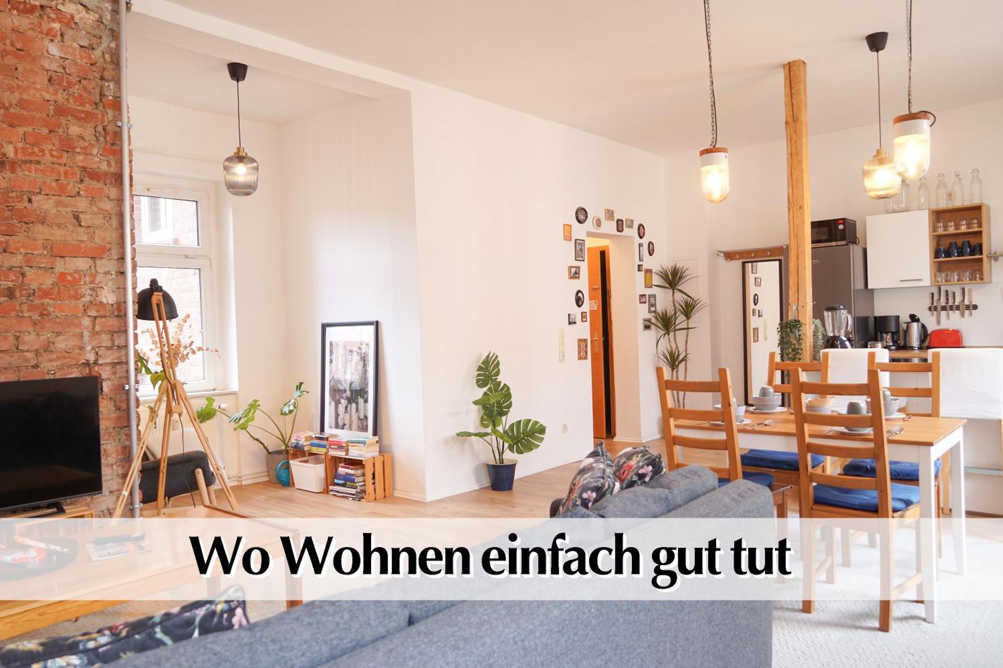 Appartamento Helles Altbau-Loft Mit Kingsize Bett, Smart-Tv, Etc Erfurt Esterno foto